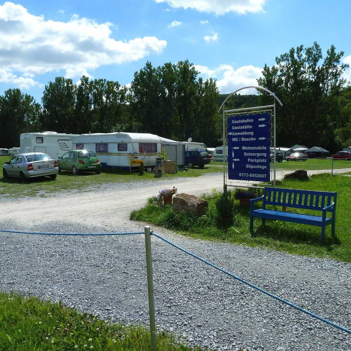 Wohnmobilstellplatz am WSC Eibelstadt Wohnmobilstellplatz am WSC Eibelstadt