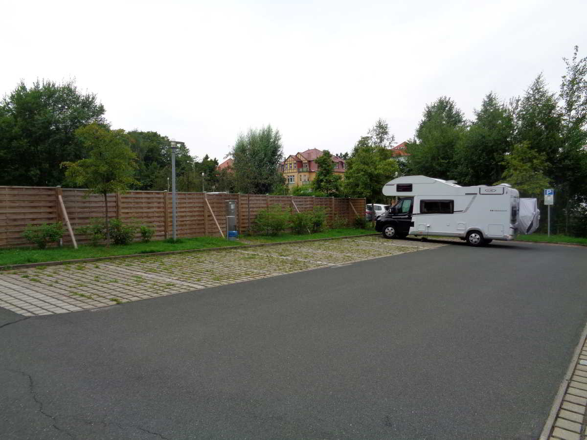 Wohnmobilstellplatz am Johannisbad in Freiberg Wohnmobilstellplatz am Johannisbad