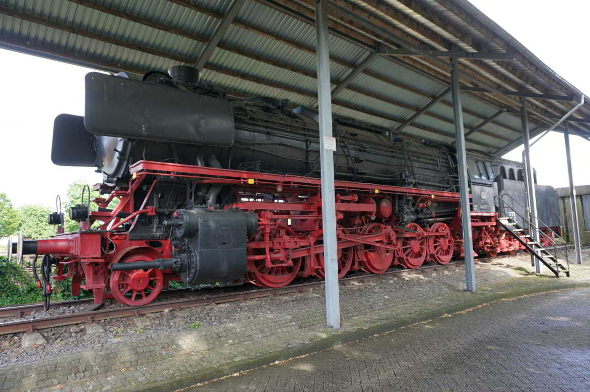 Dampflok am Bahnhof Salzbergen Dampflok am Bahnhof Salzbergen