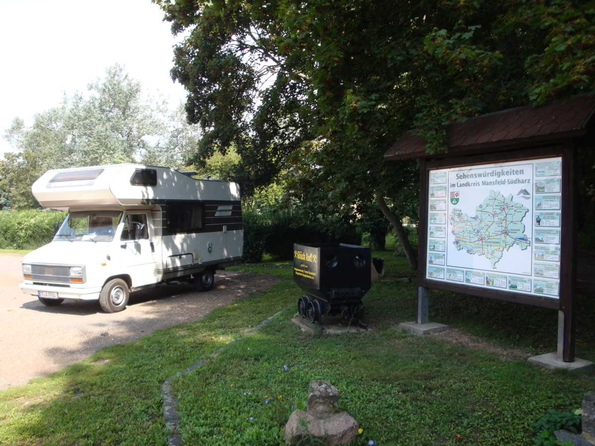 Wohnmobilstellplatz an der Walkmühle