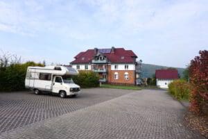 Wohnmobilstellplatz an der Wanderherberge Dorndorf Wohnmobilstellplatz an der Wanderherberge Dorndorf