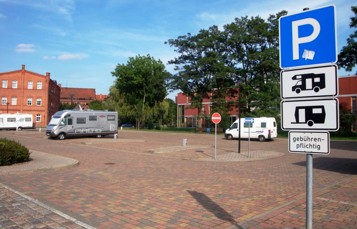 Wohnmobilstellplatz am Stadthafen in Grabow Wohnmobilstellplatz am Stadthafen in Grabow