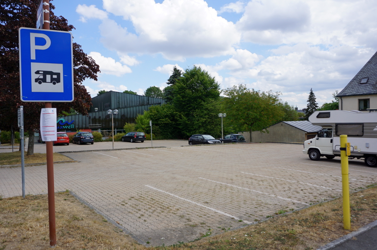 Wohnmobilstellplatz am Aquawell-Bad Wohnmobilstellplatz am Aquawell-Bad