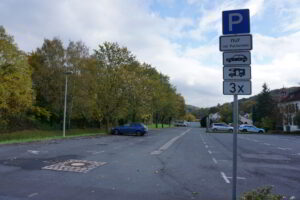 Wohnmobilstellplatz am Parkplatz P5 in Hildburghausen Wohnmobilstellplatz am Parkplatz P5 in Hildburghausen